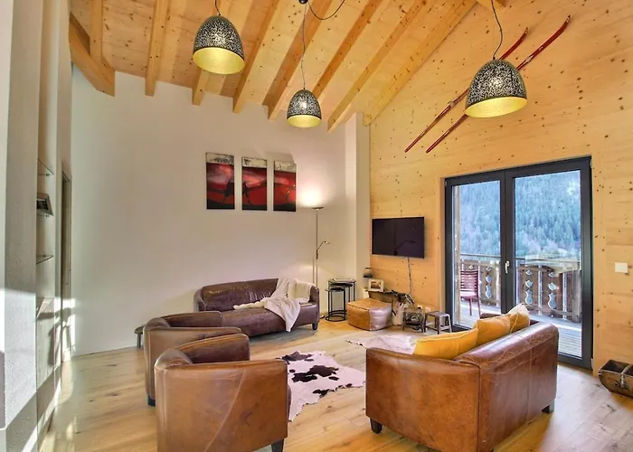 Penthouse, Terrasse Spectacular View Daire Champéry